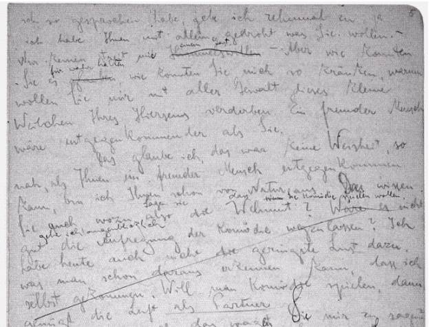 Kafkas Handschrift