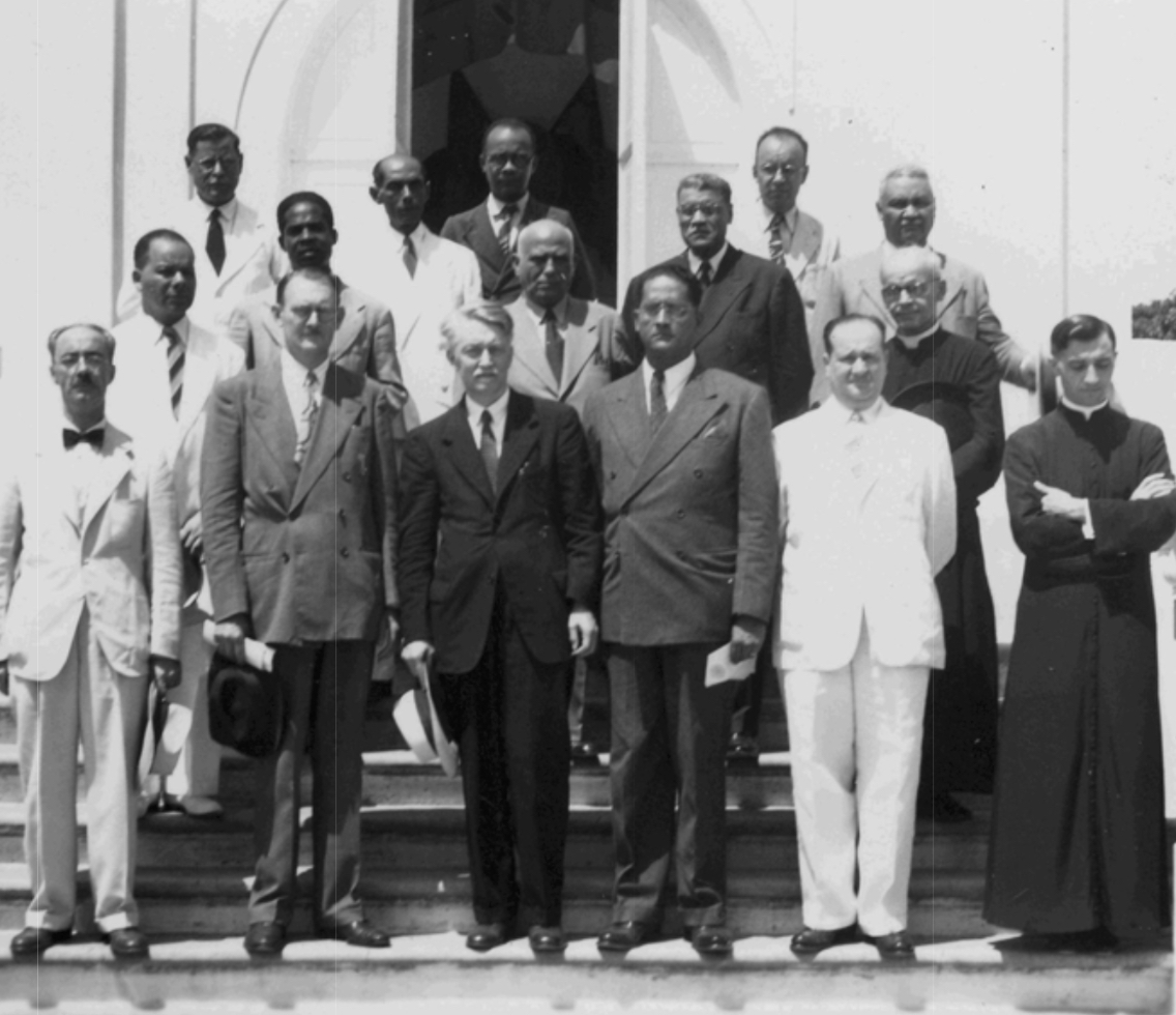Congress_international_de_philosophie_Port-au-Prince_1944_Teinehmer