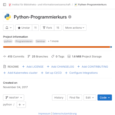 Python-Programmierkurs